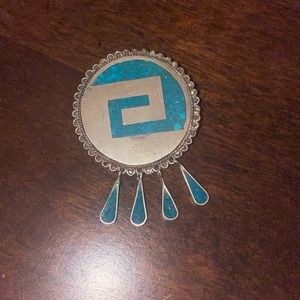 Vintage Taxco Sterling Silver brooch